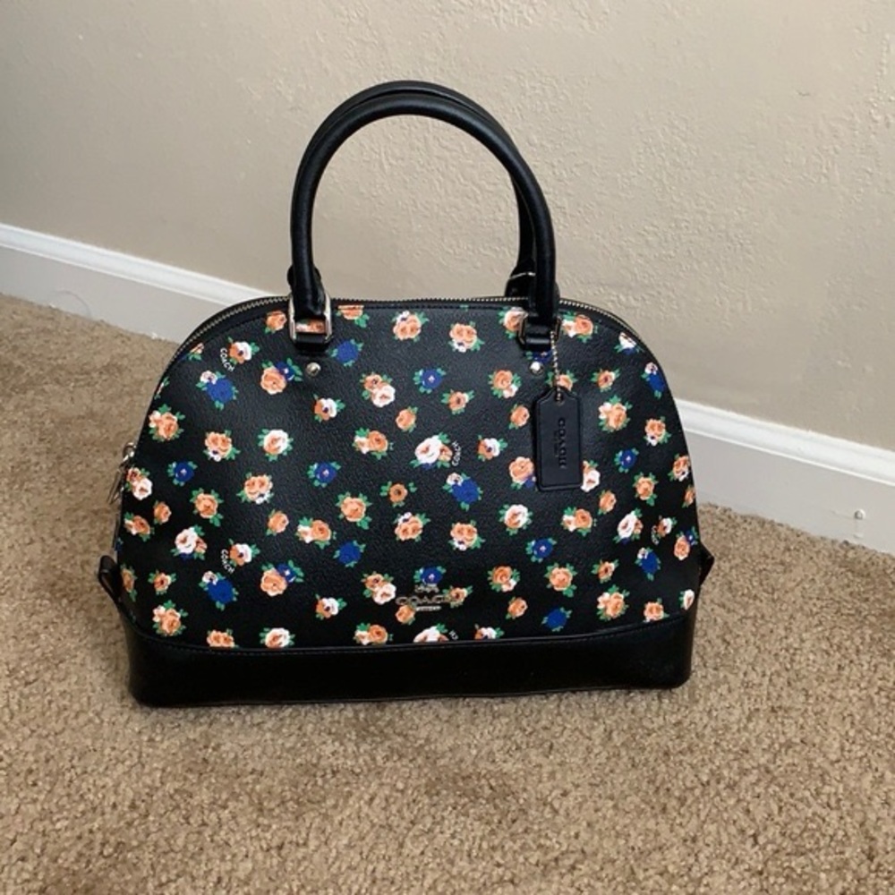 Coach Dark Tea Rose Japanese Satchel - Picture 2 of 8